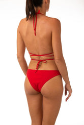 BIKINI TRIANGOLO DONNA  ROSSO